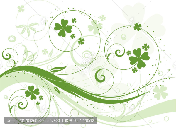 三葉草的背景-匯圖網(wǎng) www.fosd68.com 三葉草的背景