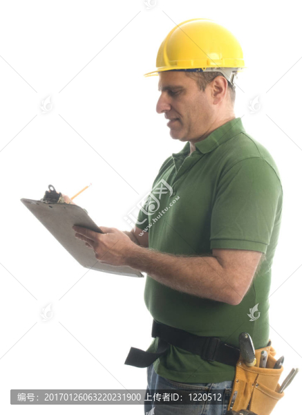 承包商修理工工具帶錘