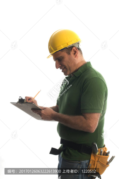 承包商修理工工具帶錘