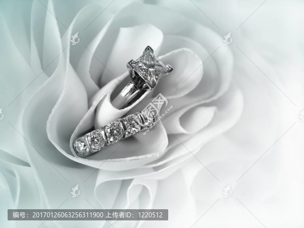 鉆石結(jié)婚戒指