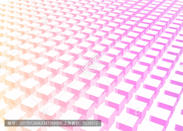 簡(jiǎn)單干凈的塊3D抽象背景