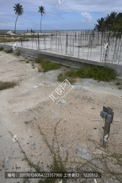 廢棄的建筑工地