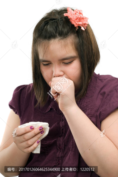 生病的孩子