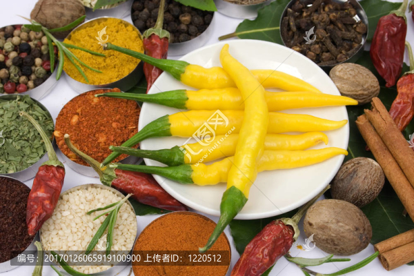 黃色的辣椒