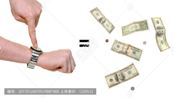 表示時(shí)間就是金錢