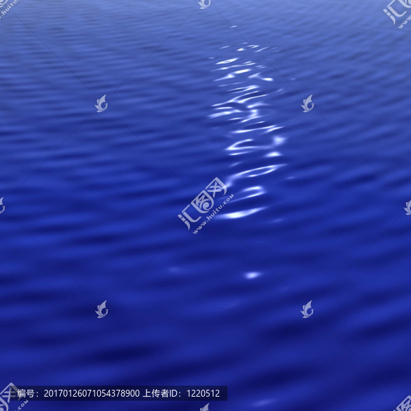 碧波蕩漾的水