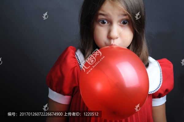 紅色的氣球