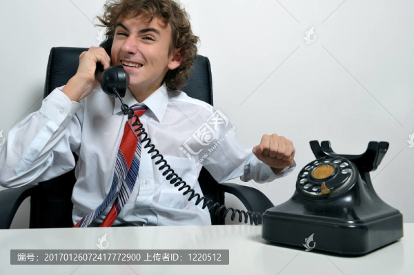 憤怒的商人