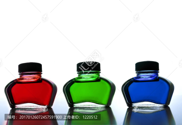 紅綠藍(lán)墨水