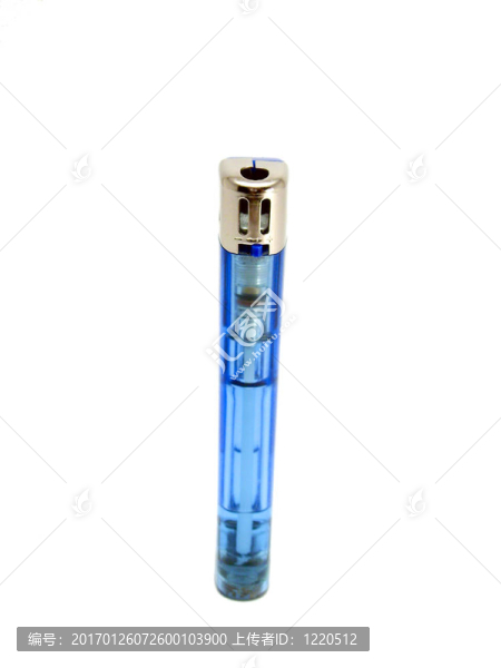 藍(lán)色的打火機(jī)