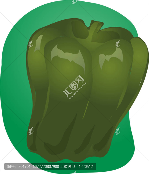 甜椒的插圖