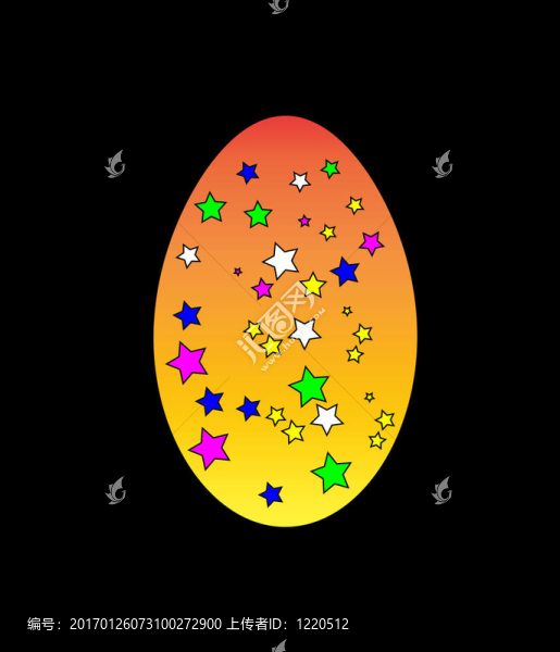 彩色的復(fù)活節(jié)彩蛋