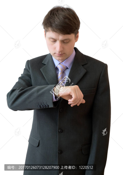 年輕人看了一塊表