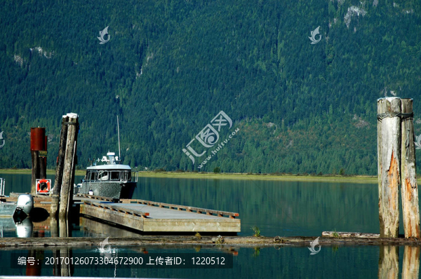 在皮特湖碼頭