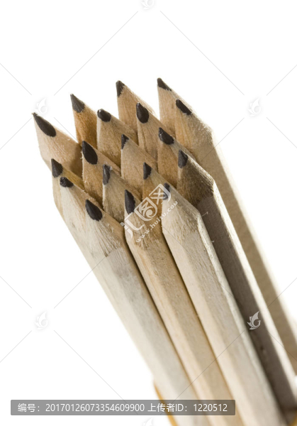 孤立的鉛筆