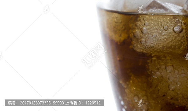 冰冷的可樂飲料