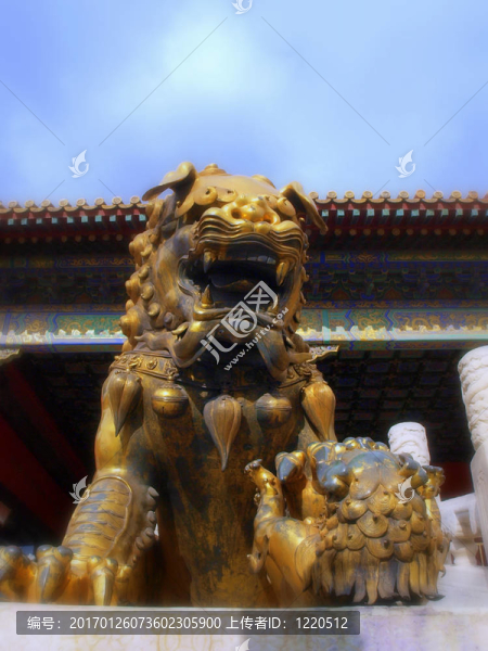 紫禁城里的帝國獅子