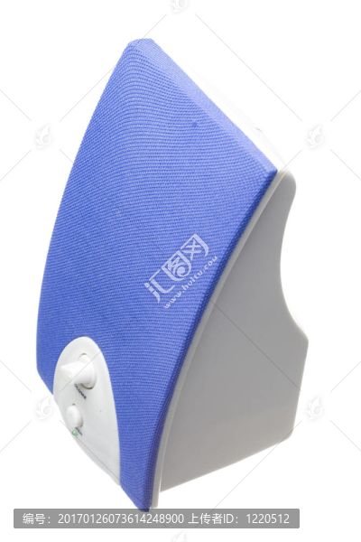 藍(lán)色的揚(yáng)聲器