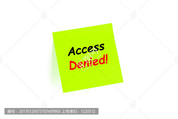 拒絕訪問！在一個(gè)帖子上