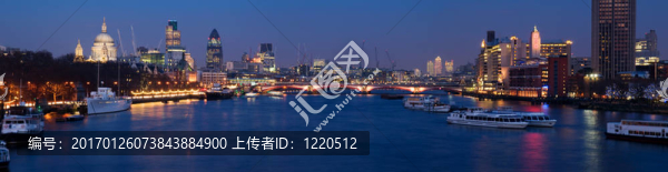倫敦市夜間