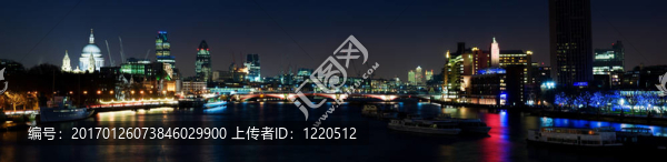 倫敦市夜間