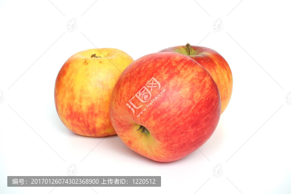 條紋的蘋果