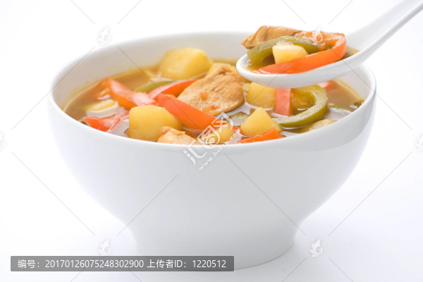 雞肉雞湯蔬菜