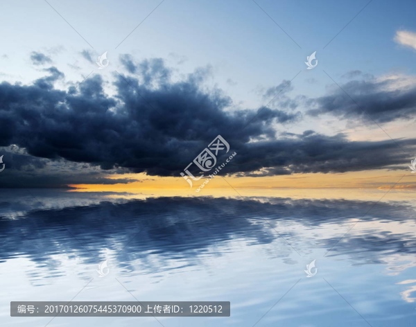 美麗的海景