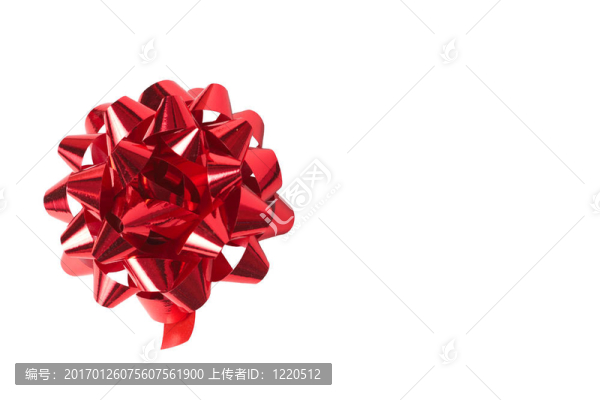 白色的紅色蝴蝶結(jié)