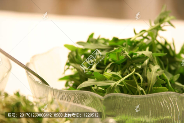 芝麻芝麻菜沙拉