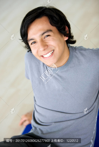 男子在健身房的肖像