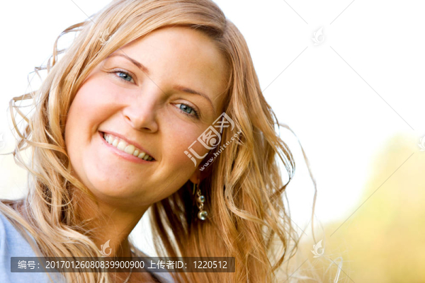 幸福的女人肖像