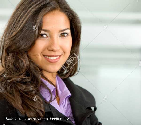 生意的女人微笑