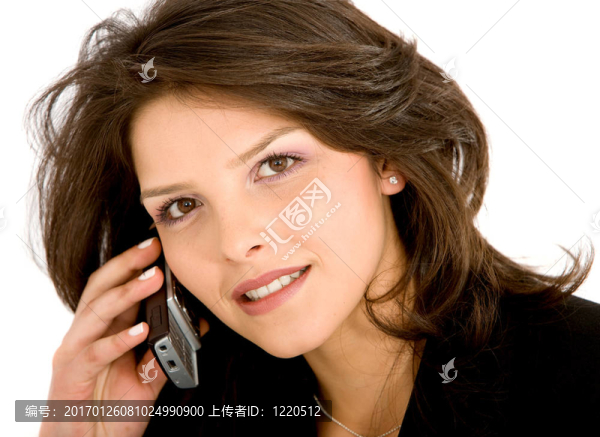 電話上的商業(yè)女人