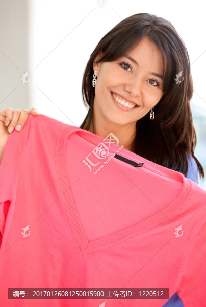 休閑女人購(gòu)物服裝