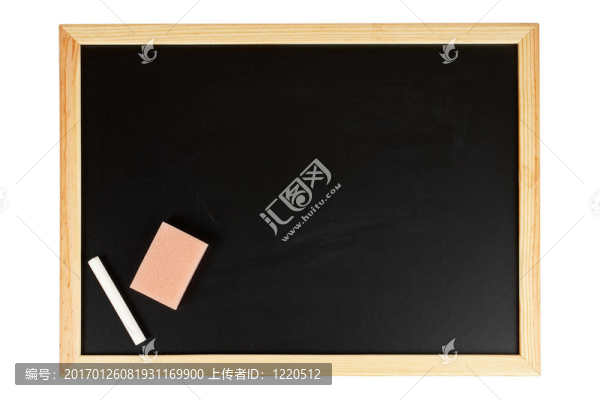 空的黑色的黑板