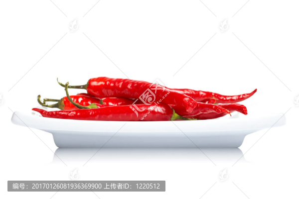 菜里的紅辣椒