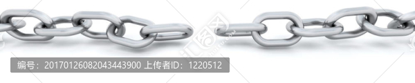 白色的外鏈的三維渲染