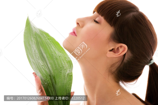綠葉女人