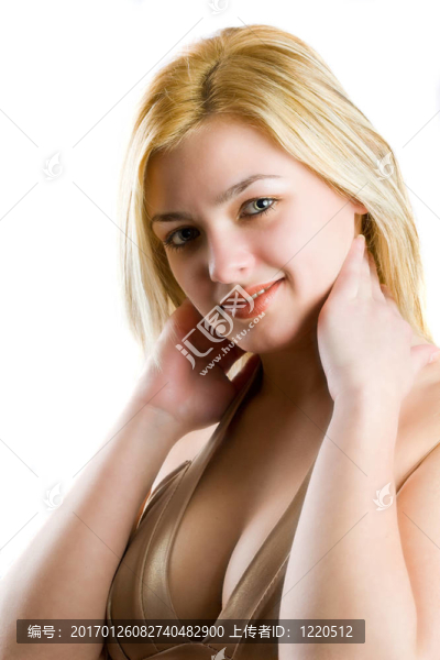 美麗性感的金發(fā)女郎