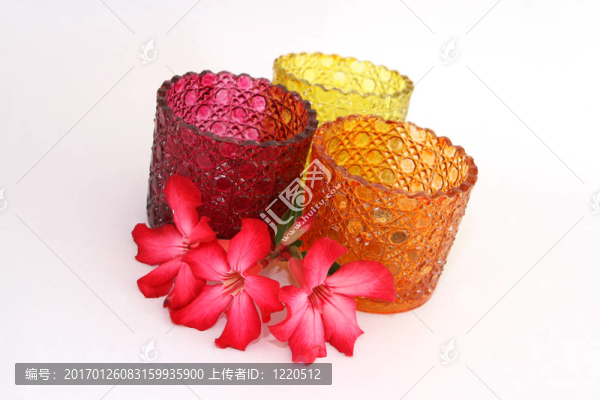 玻璃燭臺(tái)