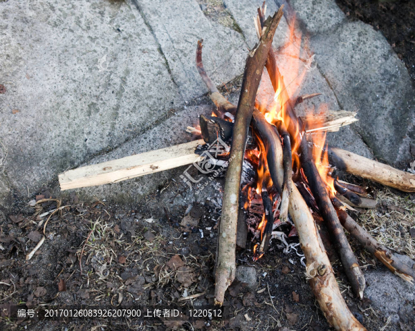 篝火的細(xì)節(jié)