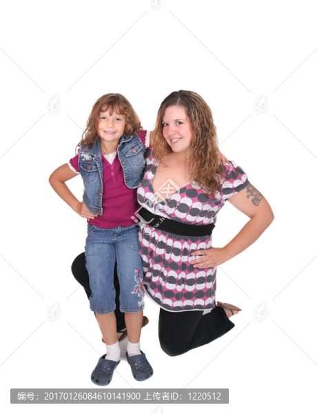 母親和女兒