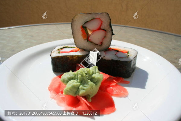 壽司芥末和Sushi,Ginger；
