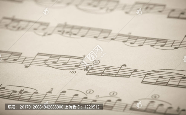 小提琴五線譜