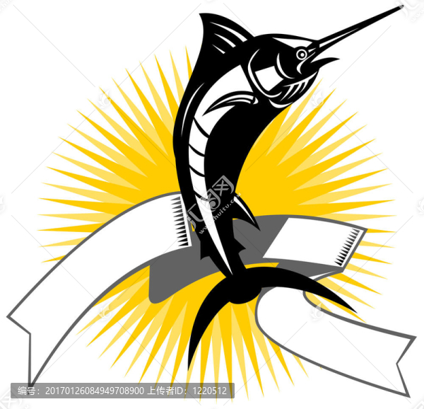 藍(lán)槍魚渦旋