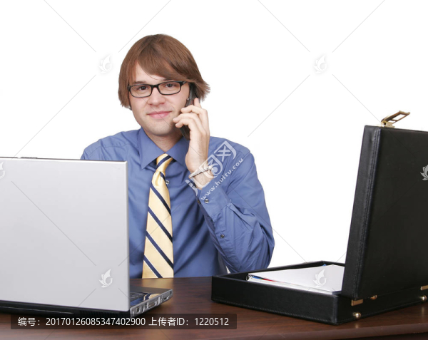 一個年輕的商人