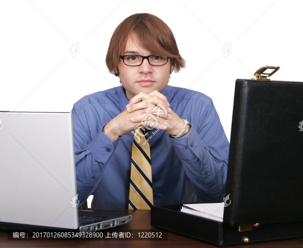 一個年輕的商人