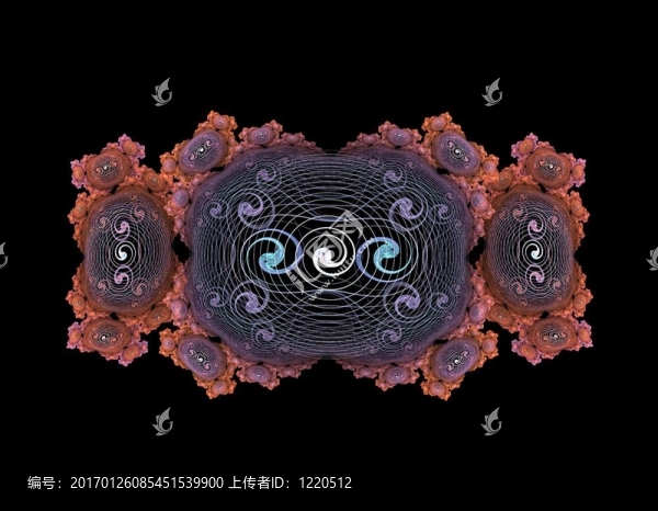 抽象的細(xì)胞或粒子