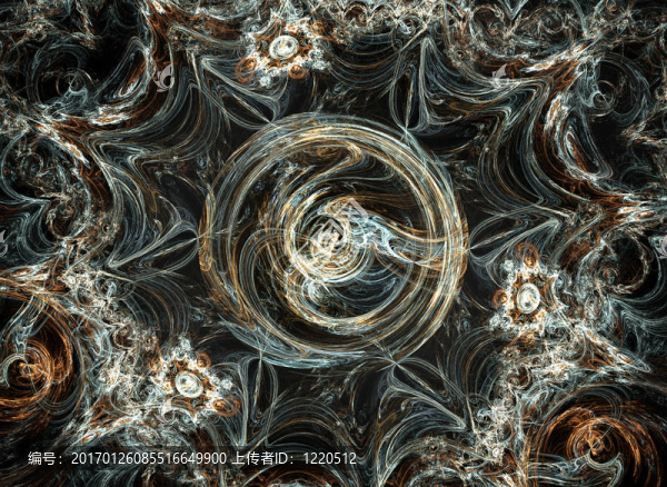 藍(lán)色和棕色分形-匯圖網(wǎng) www.fosd68.com 藍(lán)色和棕色分形